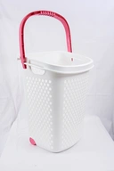 Thumbnail 3 of Hamper with wheel Pink Lift And Go Model BK-137-2