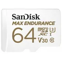Thumbnail 1 of แซนดิสก์ เมมโมรี่การ์ด MicroSDXC Card MAX ENDURANCE รุ่น SDSQQVR-064G-GN6IA ความจุ 64GB สีขาว