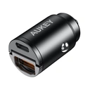 Thumbnail 1 of อูคีย์ ที่ชาร์จแบตในรถ 1 USB-A (12W) / 1 USB-C (30W) Black (CC-A3 BK)