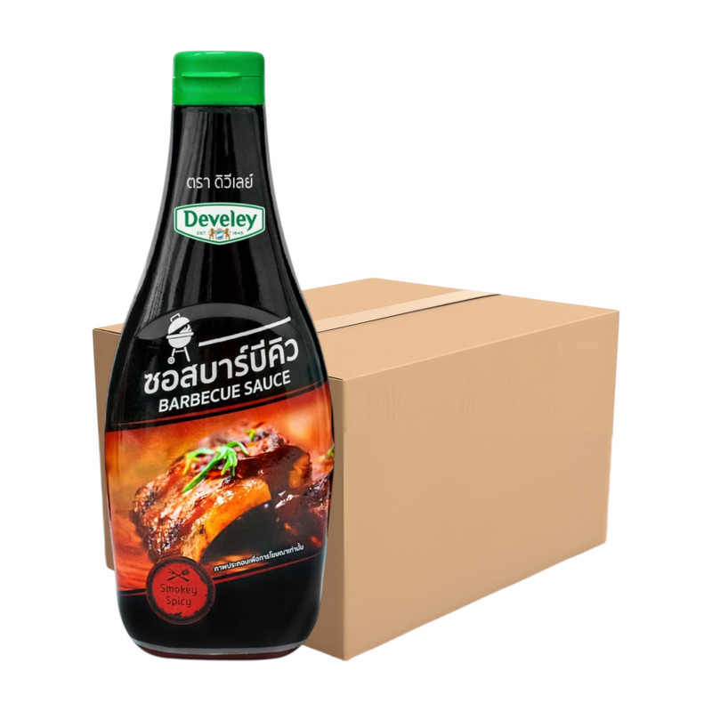 Develey  BBQ sauce (ซอสบาร์บีคิว) ขนาด 430 กรัม แพ็ค 12 ขวด