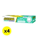 Thumbnail 2 of ซิสเท็มมา ยาสีฟัน สูตรแคร์ แอนด์ โพรเทคท์ แม็กซี่คูล 140 ก. x 4