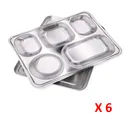 Thumbnail 2 of Empress World ถาดหลุมสแตนเลส 5 ช่อง ฝาปิดสแตนเลสเลส x 6