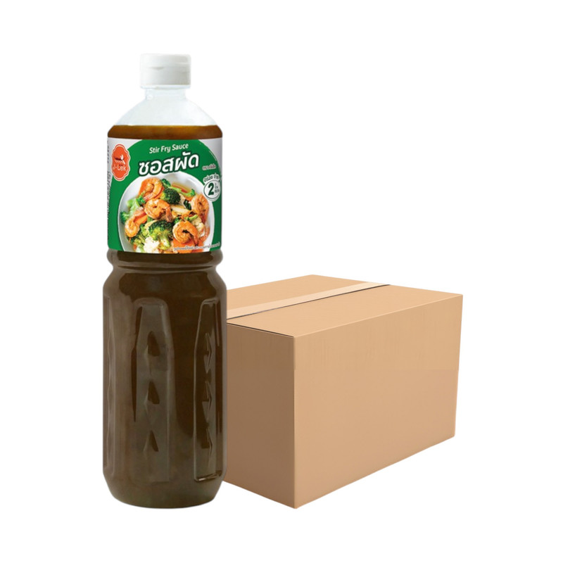 J-Lek (เจ๊เล็ก) ซอสผัด ขนาด 550 กรัม แพ็ค 12 ขวด