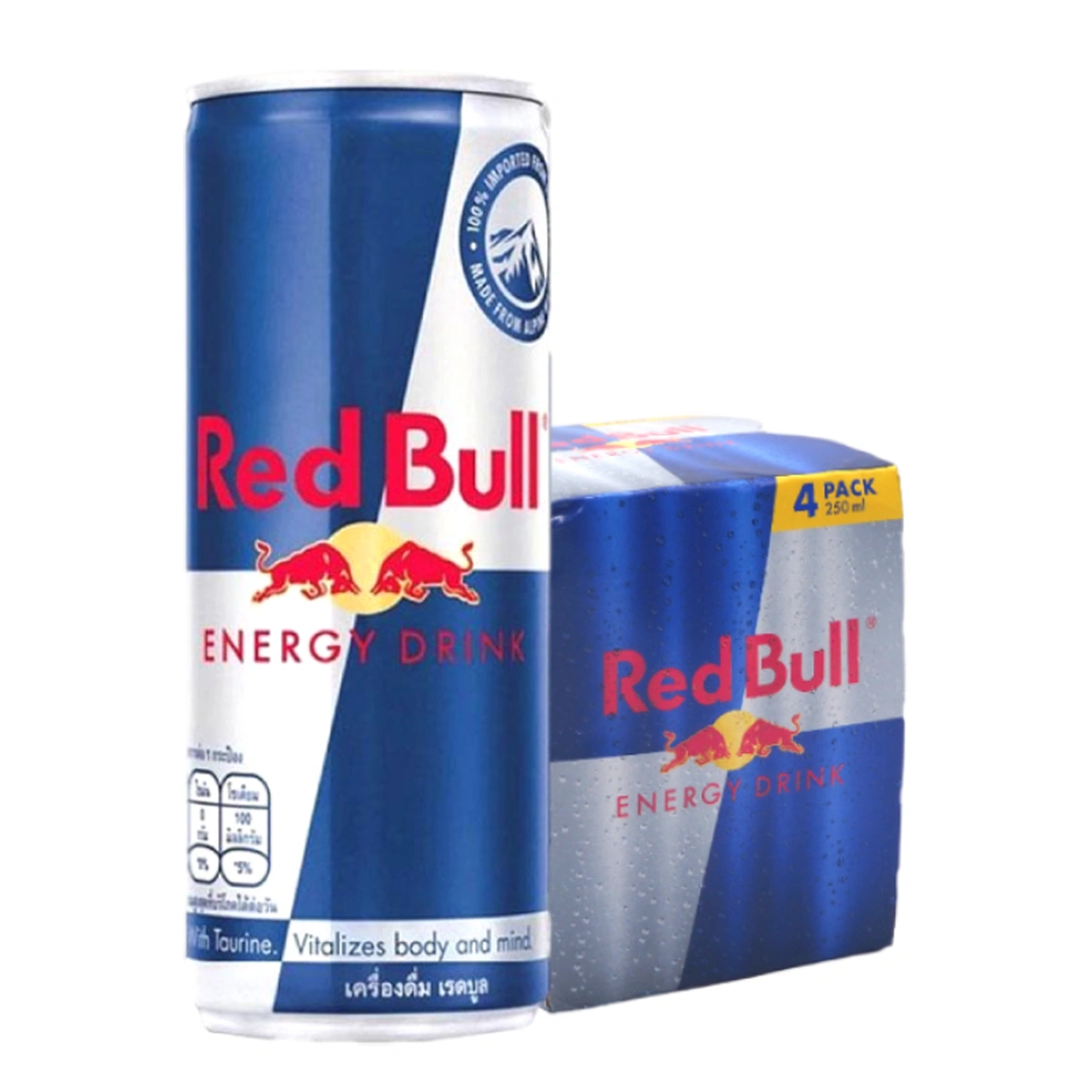 RED BULL Energy Drink 250 ml x 4