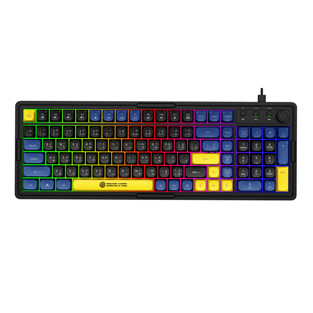 NEOLUTION E-Sport Gaming Keyboard Cosmo Dark Blue