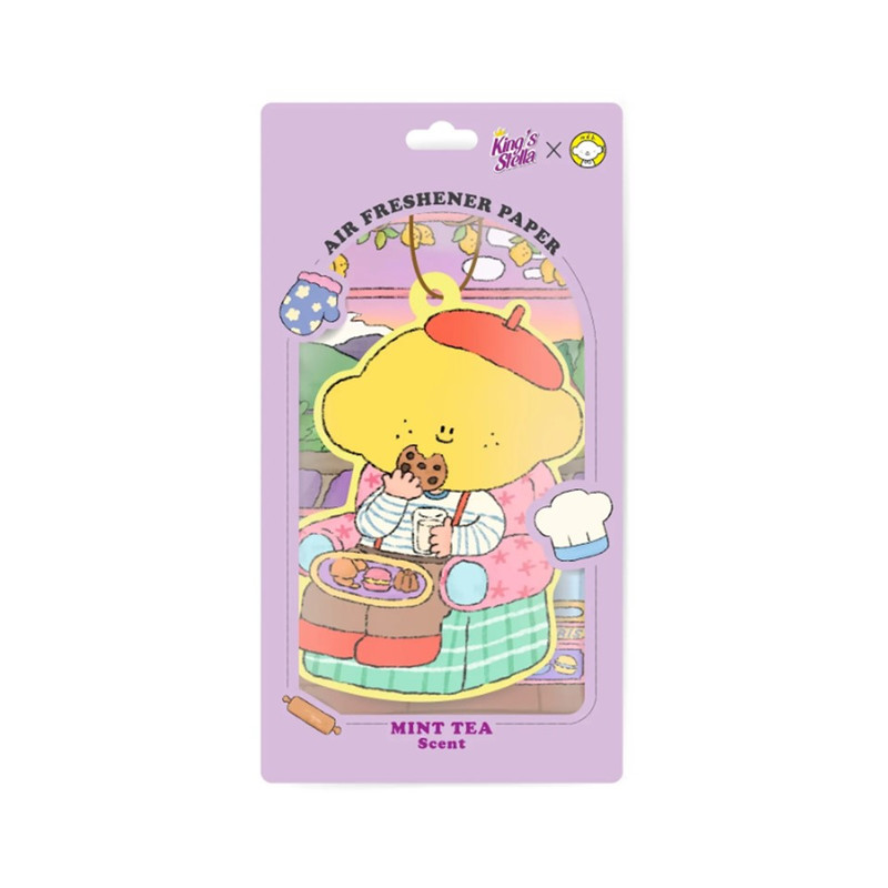 King's Stella x MondayBlue Air Freshener แผ่นหอมปรับอากาศ คิงส์สเตลล่า มันเดย์บลู Mint Tea