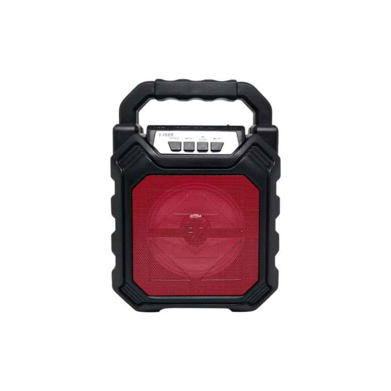 Sonar ลําโพงบูลทูธไร้สาย 4 นิ้ว รุ่น FJ-668 เครื่องขยายเสียงบลูทูธ มีแบตในตัว ตู้ลําโพงบูลทูธ