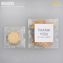 Thumbnail 2 of Depack BG005-7x7cm. ซองลายจุด ฝากาว ขนาด 7x7 ซม. (1 แพ็ค/ ประมาณ 100 ใบ)