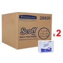 Thumbnail 3 of SCOTT Pro Multifold Hand Towels 24.0 x 19.5 cm 250 Sheets x 32