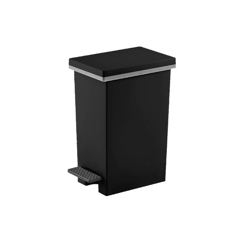 DKW Official ถังขยะขาเหยียบ Saan 10L.ถังขยะเก็บกลิ่น อึด สวย ทน HH-2605I- 10L-เทาดํา