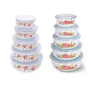 Thumbnail 1 of RRS โถอินาเมล 5 ใบ/ชุด (10/12/14/16/18cm.) ลาย Rosy