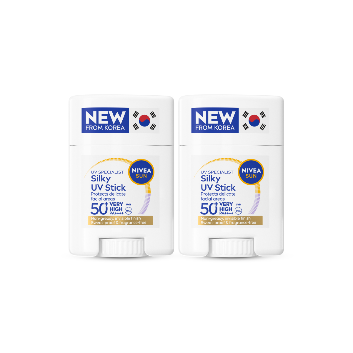 NIVEA SUN SENSITIVE UV STICK SPF50+ PA++++ 15 G. 2PCS