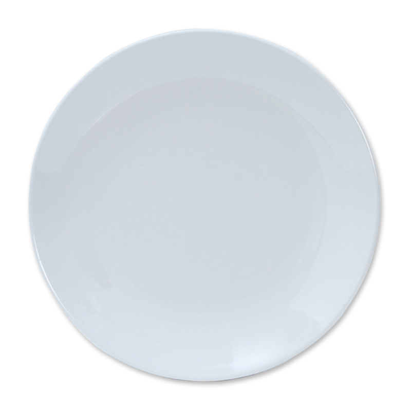 ARO Melamine Round Plate 11" White