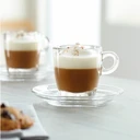 Thumbnail 3 of OCEAN แก้วกาแฟ CAFFE CAPPUCCINO 195 ML. & CAFFE SAUCER 5 3/4 (Pack of 2)