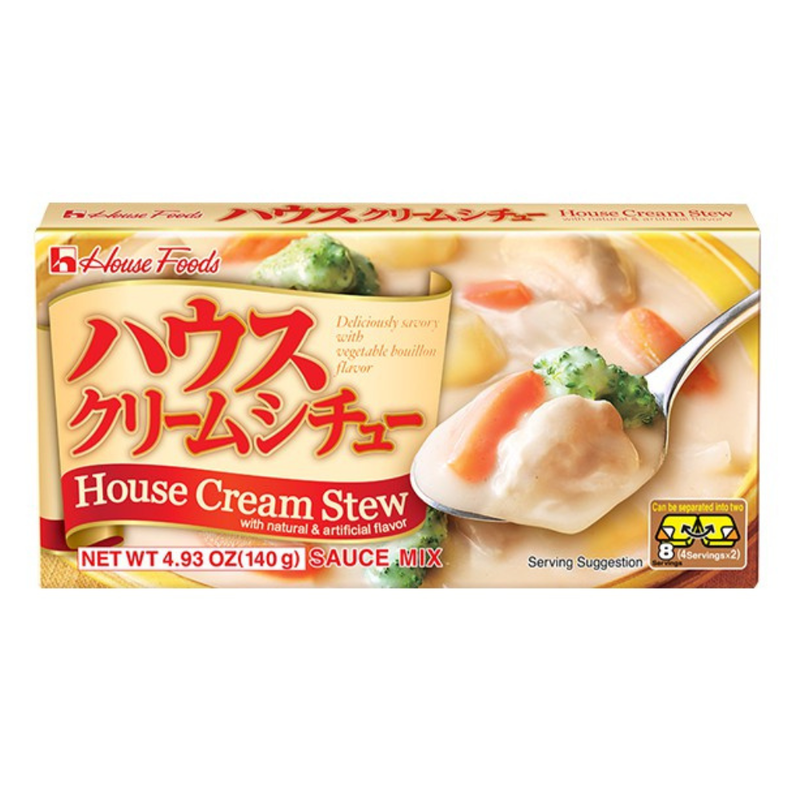 เฮ้าส์ ครีม สตูว์ ซอส มิกซ์ (ครีมสตูว์กึ่งสําเร็จรูป) 140 กรัม House Cream Stew Sauce Mix 140 g.