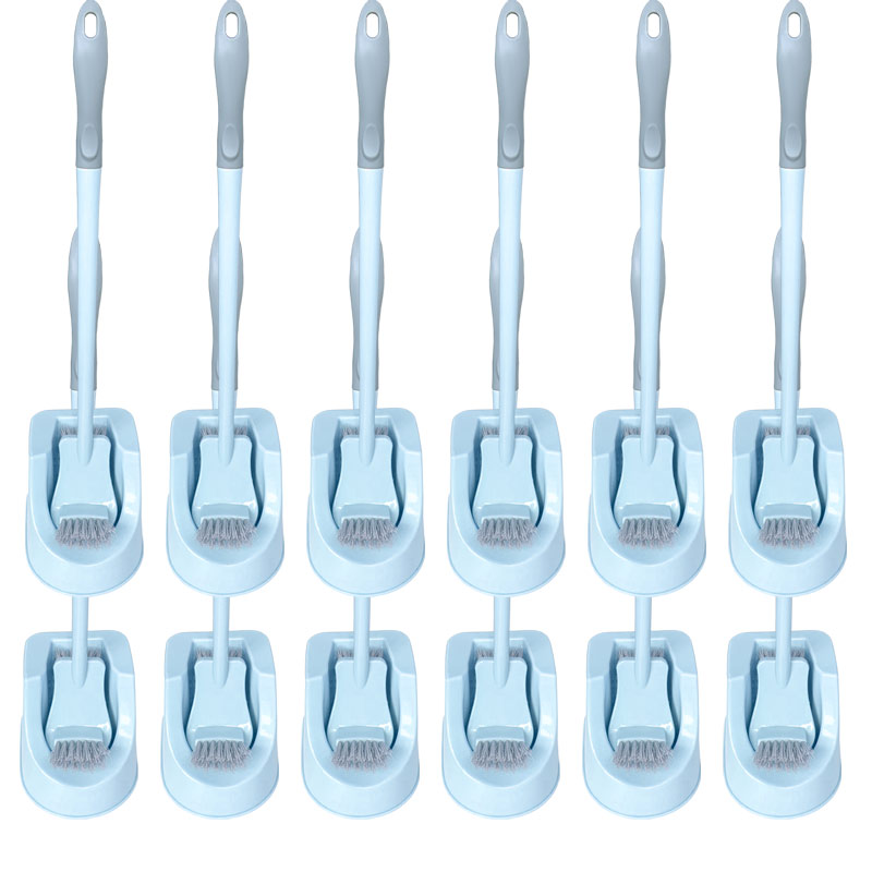 Poly-brite Toilet brush set - Curved Shape 12 sets.