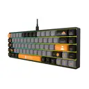Thumbnail 2 of นีโอลูชั่น คีย์บอร์ดเกมมิ่ง E-Sport Mechanical GALACTUS ORANGE/GREY - BLUE SWITCH