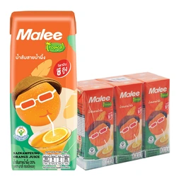 Thumbnail 1 of มาลี ทรอปิคอล น้ำส้มสายผึ้ง 20% 180 มล. x 6