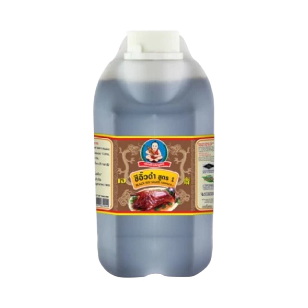 DEKSOMBOON Black Soy Sauce A (Brown Label) 5 kg