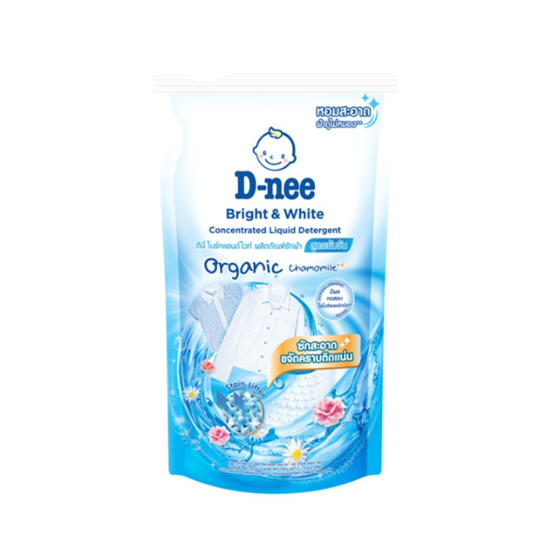 D-nee Baby Liquid Detergent Concentrated Organic Chamomile 550 ML. Blue