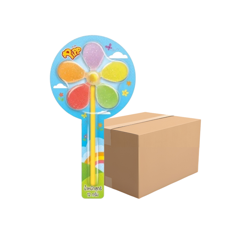 WINDMILL GUMMY POP (PIPP BRAND) 12g x 12 pcs x 24 pack