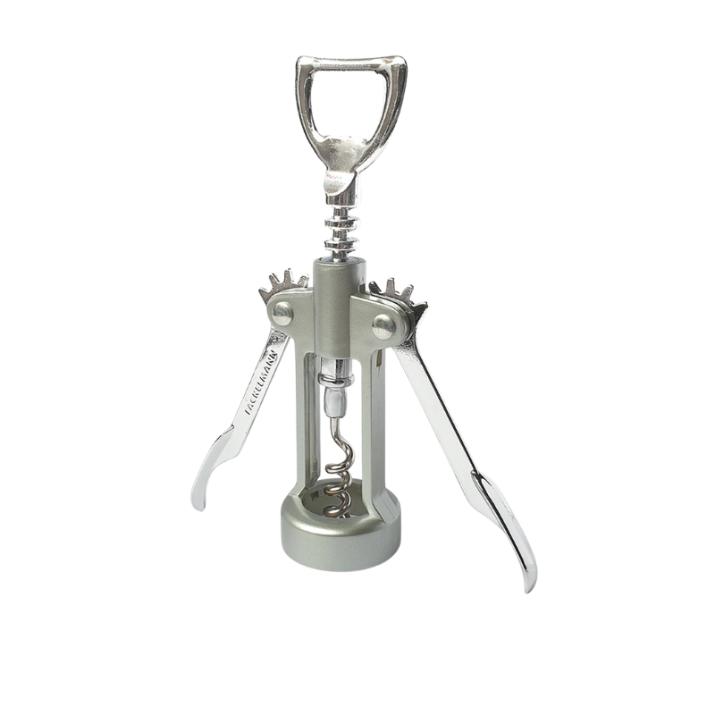 ที่เปิดขวดไวน์ 2 แขน พร้อมที่เปิดฝาขวด รุ่น Fackelmann Korkenzieher Corkscrew  Wing Corkscrew 4008033497855