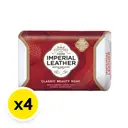 Thumbnail 2 of อิมพีเรียล เลเธอร์ คลาสสิค สบู่ก้อน สีแดง 95 ก. x 4