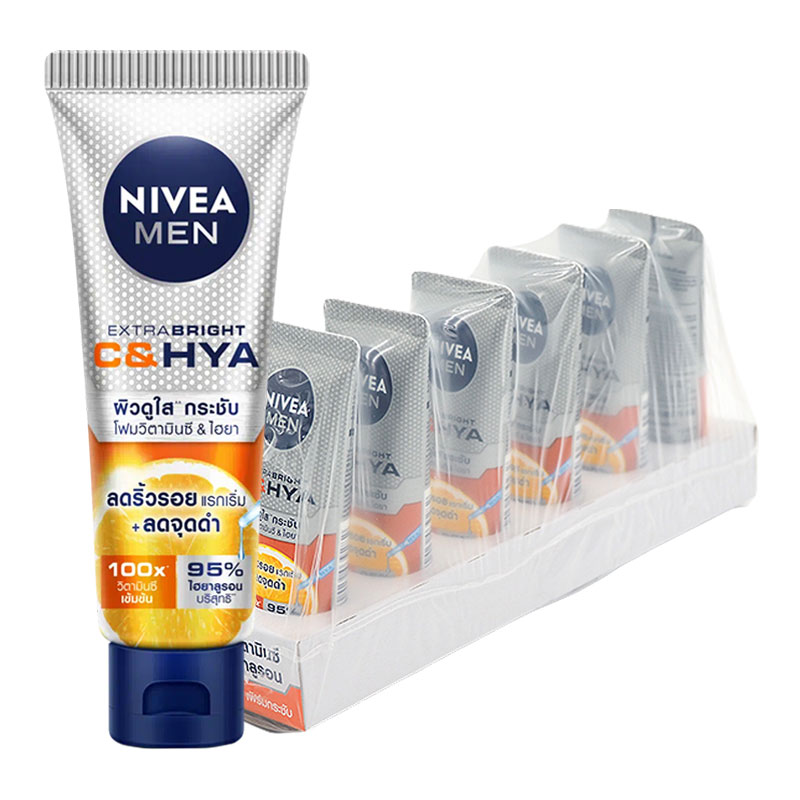 NIVEA Men C&Hya Age Wash 15 g x 6