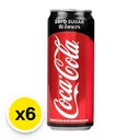 Thumbnail 2 of โค้ก ซีโร่ เครื่องดื่มน้ำอัดลม น้ำตาล 0% 325 มล. x 6
