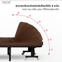 Thumbnail 2 of RESTAR เตียงพับ รุ่น Forena สีน้ำตาล 80 Cm ฟรีหมอน+ผ้าห่ม