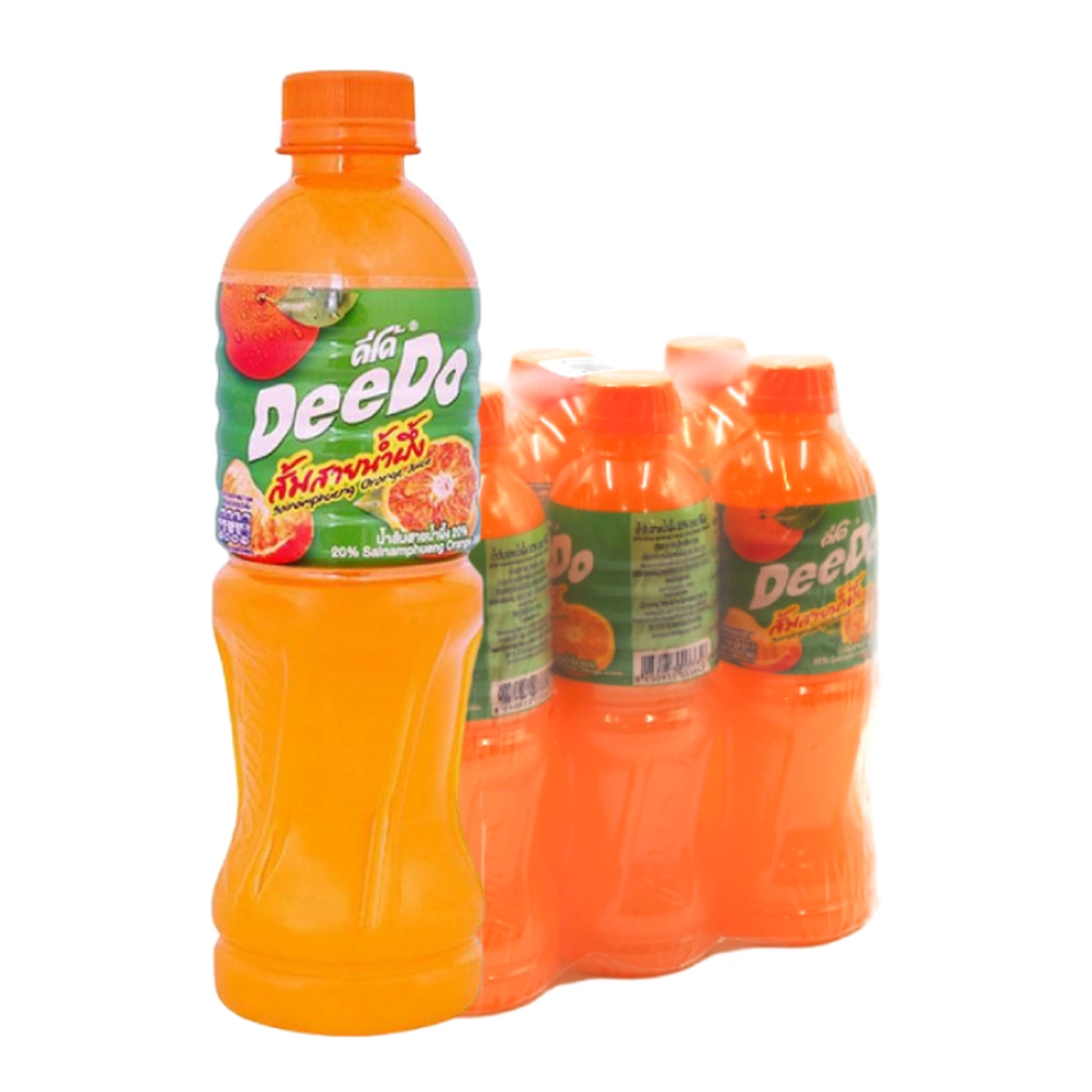 DEEDO 20% Sainamphueng Orange Juice 450 ml x 6