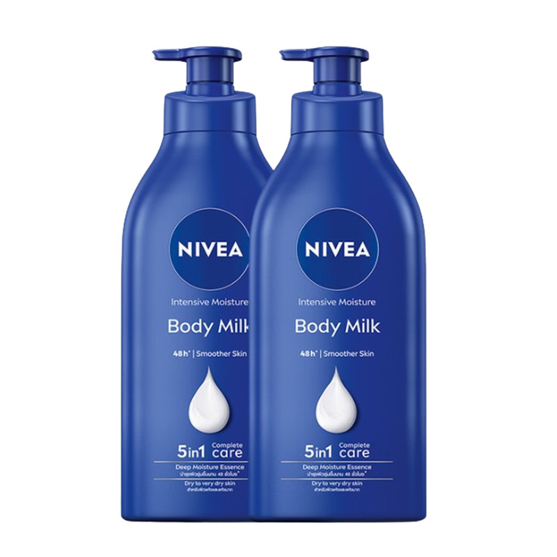 Nivea Body Milk Intensive Moisture Lotion 550 ml x 2