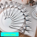 Thumbnail 2 of Twin Fish ซื้อ 1 แถม 1 ไปเลย ช้อนส้อม 12 คู่ + ฟรี ช้อนส้อม 12 คู่ (แบบเดียวกัน) รหัส 24
