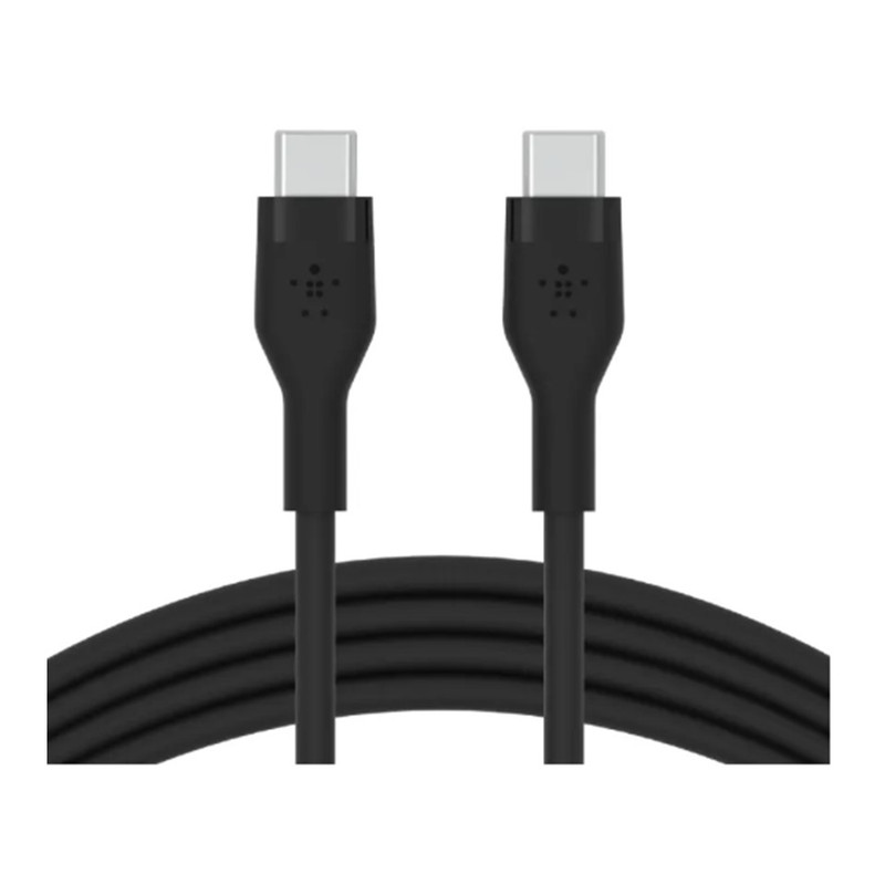 Belkin สายซิลิโคนเกรดพิเศษ Flex C to C ชาร์จพร้อมถ่ายโอนข้อมูล รองรับไอโฟน16-15, iPad, Samsung รุ่น CAB009