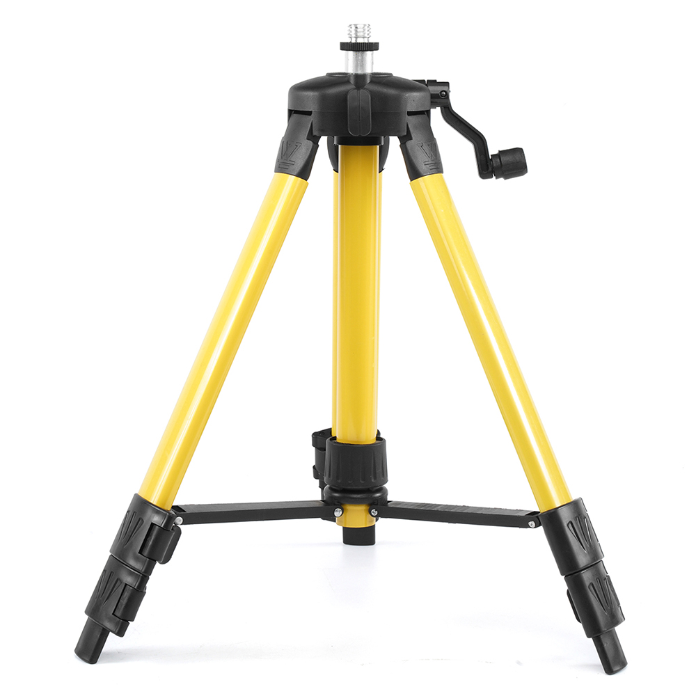 DELTON ขาตั้งเครื่องวัดระดับเลเซอร์ ปรับระดับได้ 3 ขา Tripod Laser Level Stand 1M แถมฟรี! ถุงผ้าเก็บขาตั้งอย่างดี 1 ชิ้น