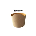 Thumbnail 1 of Paperrim ปลอกสวมแก้ว ปรับได้ 3 ระดับ เลือกใช้ได้ทั้ง 2 ด้าน (250 แกรม) สีน้ำตาล บรรจุ 100 ชิ้น/แพ็ค