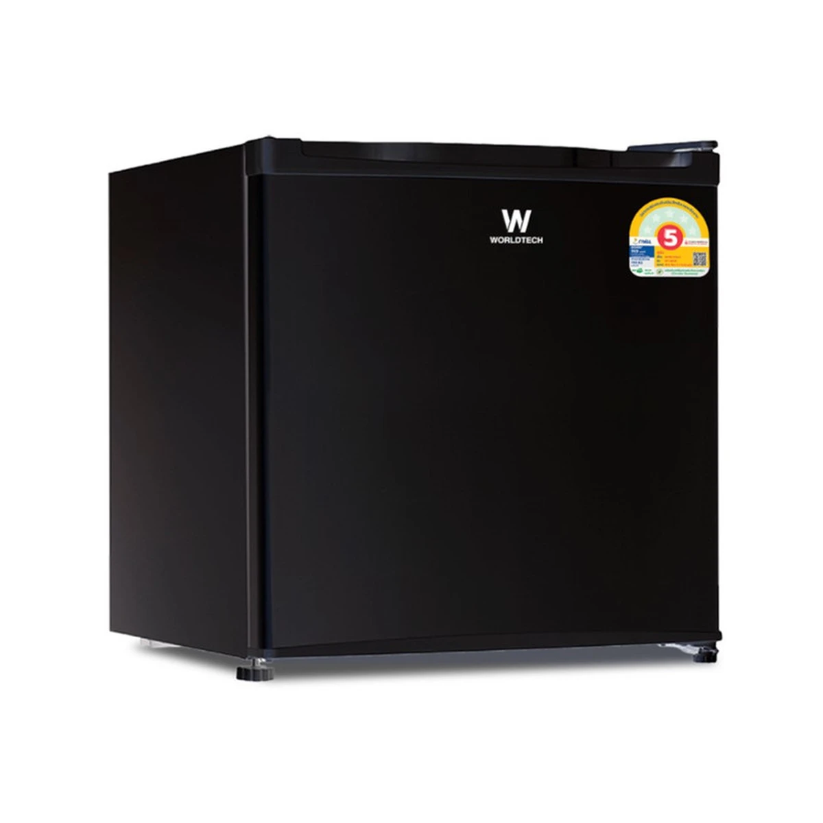 WORLDTECH Refrigerator 1.7Q 46 l Model WT-MB48 Black