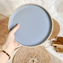 Thumbnail 2 of จานขนมเค้ก จานครัวซองต์ ขนาด 20 ซม. Cornflower plate