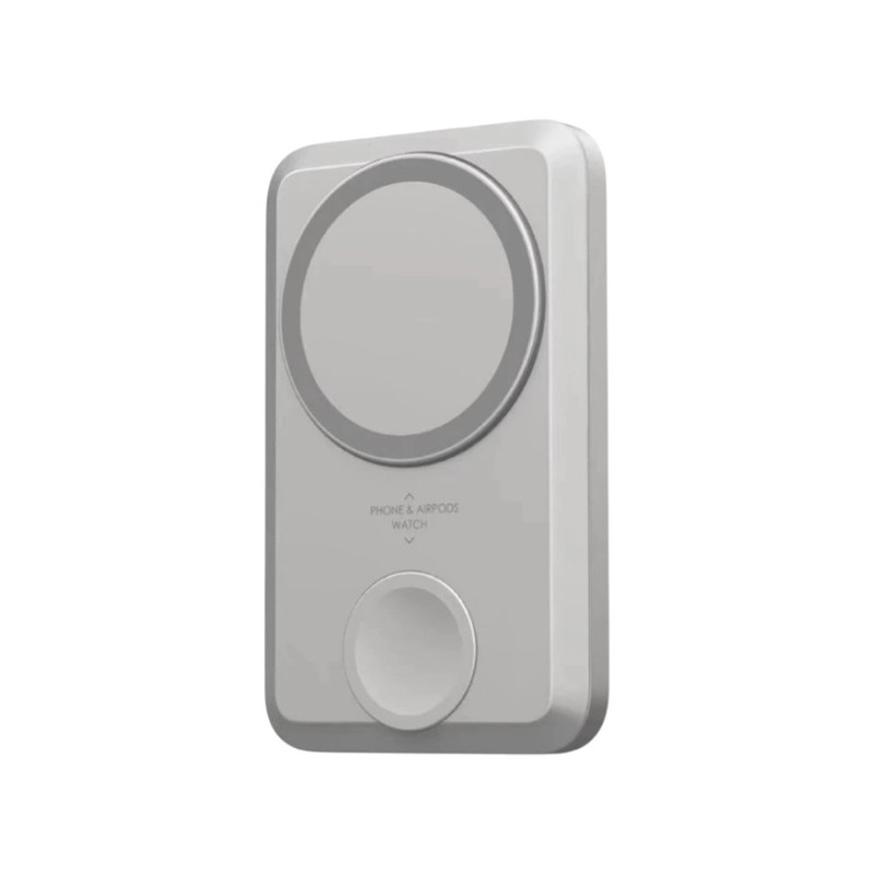 Orsen by Eloop EW31 แบตสํารอง 10000mAh ชาร์จไร้สาย แม่เหล็ก PowerBank MagCharge Magnetic Beige