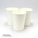 Thumbnail 2 of Boxjourney แก้วกระดาษ 8 oz ขาว ไม่มีหู (50 ใบ/แพค)