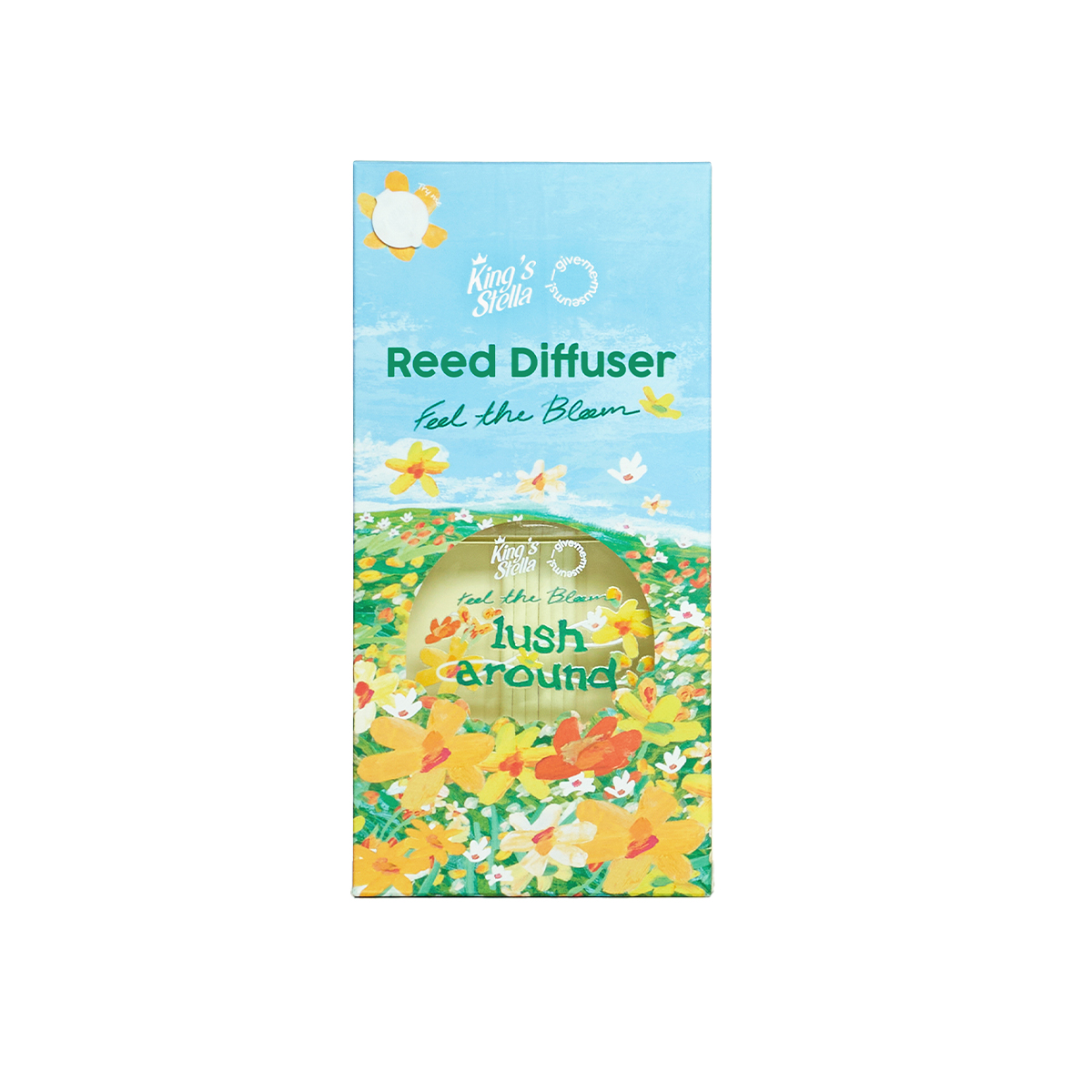 King's Stella x Give me museums คิงส์สเตลล่า ฟีล เดอะ บลูม ก้านไม้หอมปรับอากาศ Feel The Bloom Reed Diffuser (100 ml.) Lush Around