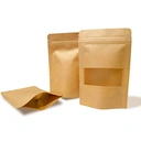 Thumbnail 3 of BIOPACK ถุงซิปล็อค (MB - 17 x 24 ,1 ใบ) ถุงกระดาษคราฟท์ มีหน้าต่างใส ก้นตั้ง ***สินค้าราคาต่อชิ้น*** ((พร้อมส่ง))