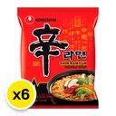 Thumbnail 2 of นงชิม ชินรามยอน นู้ดเดิ้ล ซุป บะหมี่กึ่งสำเร็จรูป 120 ก. 6 ห่อ