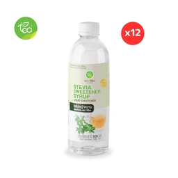 Thumbnail 1 of ทีอีเอ ไซรัป ไซรัปหญ้าหวาน Stevia Syrup 500 ml x แพ็ค 12