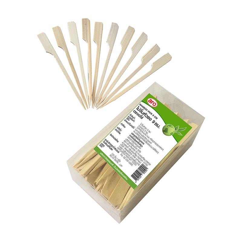 ARO Bamboo Pick 9 cm 100 pcs