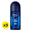 Thumbnail 2 of นีเวีย เมน คูลพาวเดอร์ โรลออน 50 มล. x 3