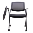 Thumbnail 1 of Officeintrend เก้าอี้เลคเชอร์ รุ่น Do lecture chair with tablet and castors สีดำ
