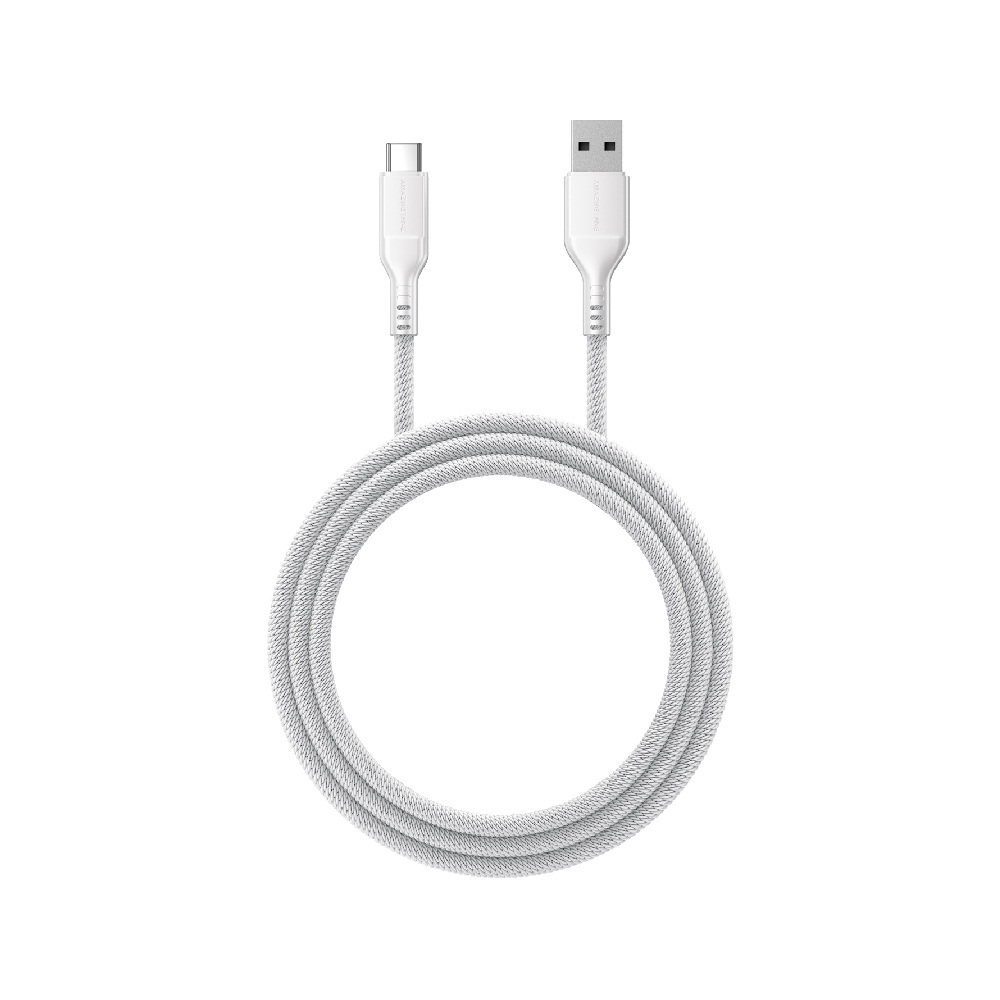 AMAZINGTHING USB-A to USB-C Cable 66W Thunder Pro I 7X 1.2M Titan White