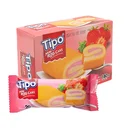 Thumbnail 1 of ทิโป้ โรลเค้ก รสสตรอเบอร์รี่ 20 กรัม x 9 ชิ้น