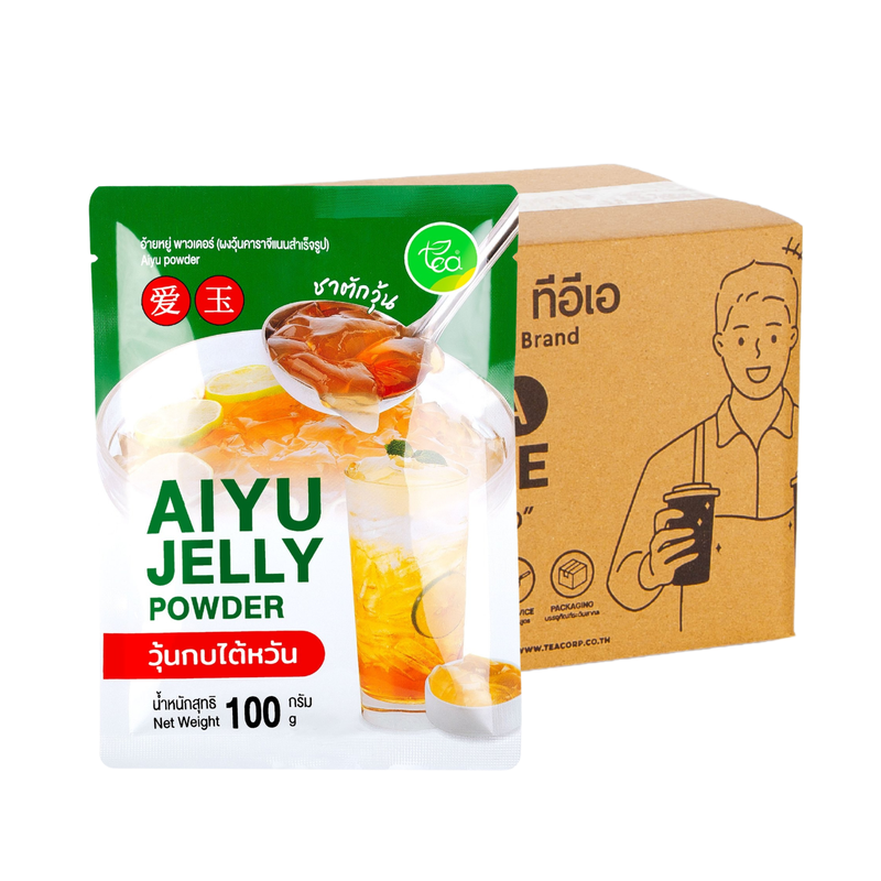 [CARTON] TEA Aiyu Jelly Powder (100 g) x 20 Bags